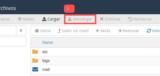 S3: Respalda archivo clave